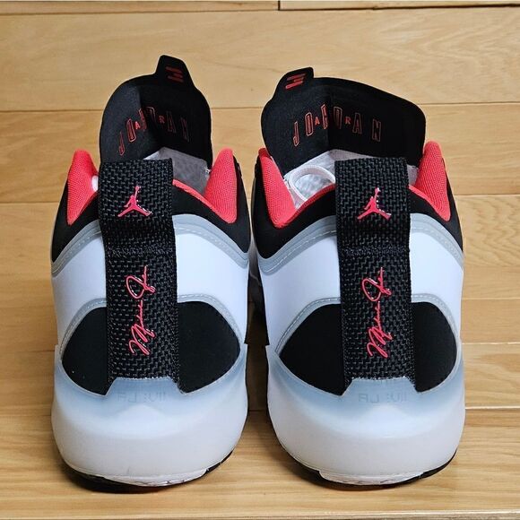 Air Jordan 37 XXXVII Low 14 White Black Siren Red Basketball Shoe DQ4122-100 main image 8